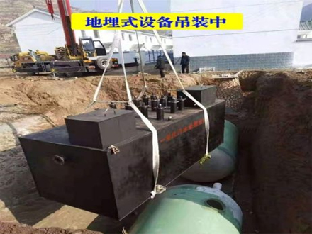 地埋式設(shè)備吊裝中