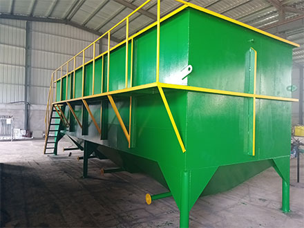 氣浮機(jī)現(xiàn)場(chǎng)安裝